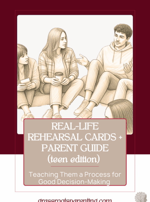Teen Real Life Rehearsal Cards Teen Real Life Rehearsal Cards